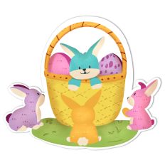 Easter Bunnies Sticker 