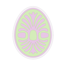 Easter Egg Layered