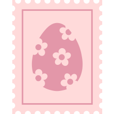 Easter Bunny Silhouette Stamp