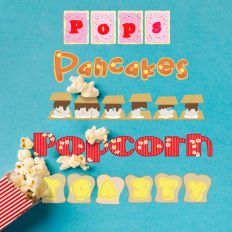Eat It Up Color Font Bundle