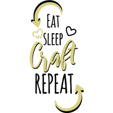 eat sleep craft repeat