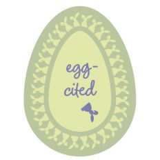 EGG-CITED EGG WITH BUNNY FRAME – RABEA BILZ