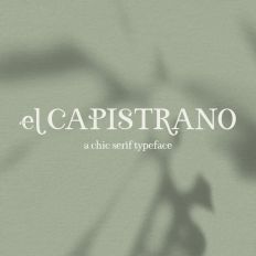 El Capistrano Serif Font