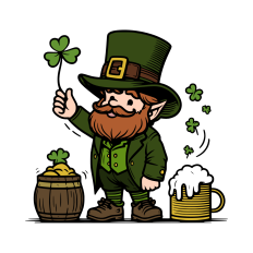 St. Patrick's Leprechaun