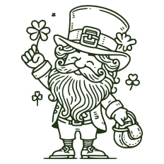 St. Patrick's Leprechaun