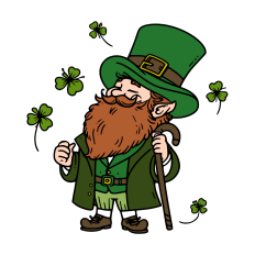 Patrick's Day Leprechaun