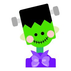 Cute Frankenstein Monster