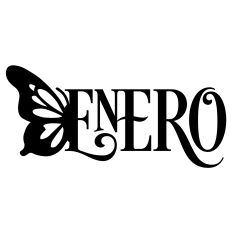 Enero Butterfly Spanish Word January