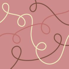 Entangle lines printable pattern