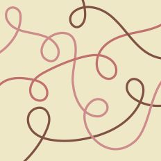 Entangle lines printable pattern