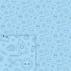 Coloring Box Colection - Printable Background