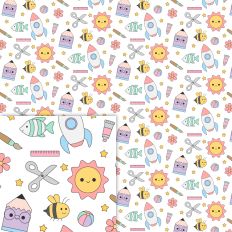 Coloring Box Colection - Printable Background