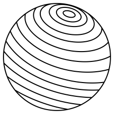 Exercise Ball Outline