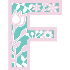 Layered blooming flowers F