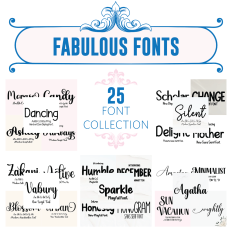 25 Fabulous Fonts
