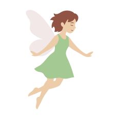 Graceful Flying Fairy