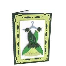A7 Fairy Dress Card
