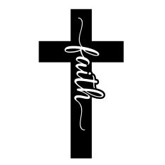 Faith Cross SVG Quote