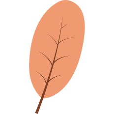 simple autumn leaf