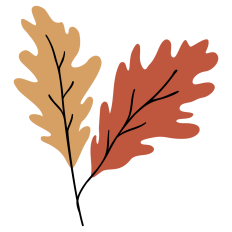 Doodled Leaves