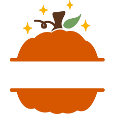 Fall Pumpkin Frame