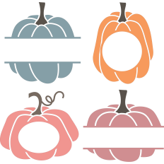 Fall Pumpkin Monograms