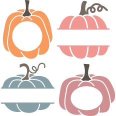 Fall Pumpkin Monograms