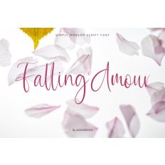 Falling Amour Font