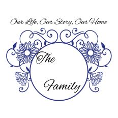 Family Monogram SVG Cut File