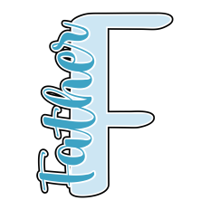 Father Word Art with Script