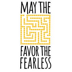 FAVOR THE FEARLESS CORN MAZE FUN AFFIRMATION FUN