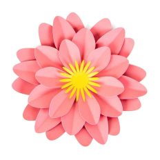 3D Layered Flower