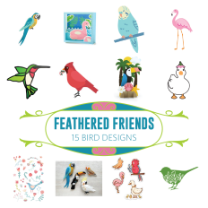 Feathered Friends – 15 Bird Designs