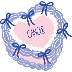 Cancer Vintage Cake