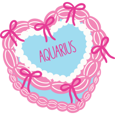 Aquarius Vintage Cake