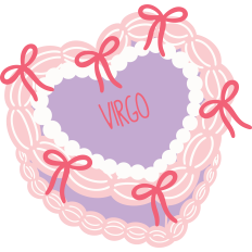 Virgo Vintage Cake