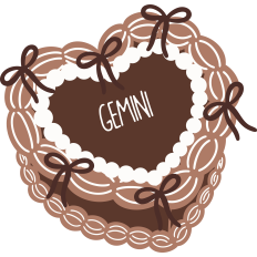 Gemini Vintage Cake