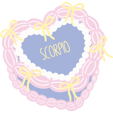 Scorpio Vintage Cake