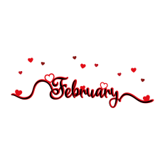 February with Hearts