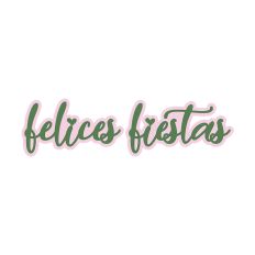 Felices Fiestas Spanish Cardmaking