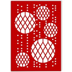 Festive Lanterns Holiday Card