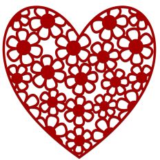 Feverfew Daisy Heart