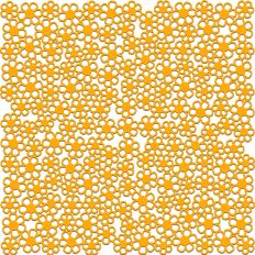 Feverfew Daisy Page Background Overlay
