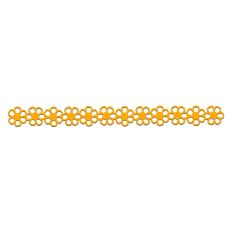 Feverfew Daisy Repeating Border