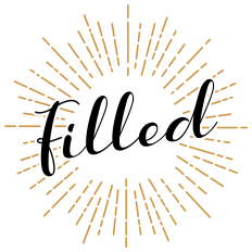 Filled Word Art Decal | Christian Iron-On SVG | Faith T-Shirt Design