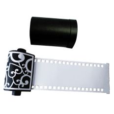 3D 35mm Camera Film Invitation cutting file