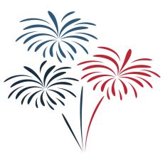 Fireworks Colorful Design