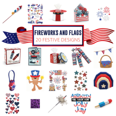 Fireworks & Flags: 20 Festive Designs