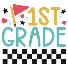 First Grade Racing Stripes