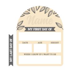 First/Last Day Sign
